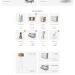 Szablon sklepu internetowego Furniture – minimalistyczny design